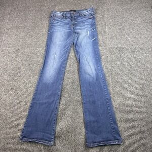 Flying Monkey Platinum Womens Size 30 Low Rise Bootcut Jeans Blue Made in USA